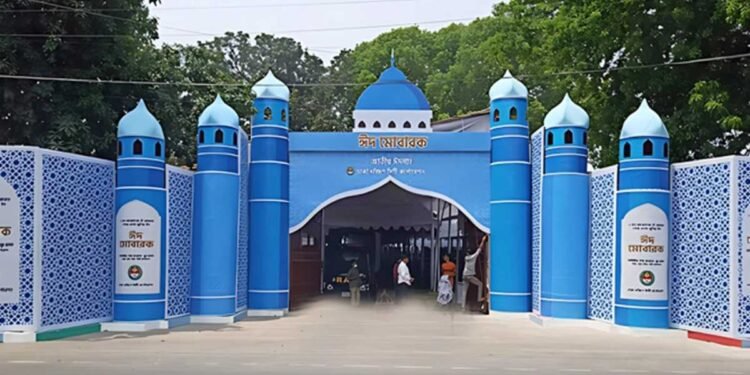 জাতীয় ঈদগাহে ঈদুল ফিতরের প্রধান জামাতের প্রস্তুতি সম্পন্ন