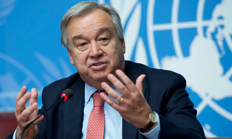 UN chief urges immediate removal of all Syria sanctions
