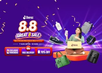 Daraz Launches 8.8 Great 8 Sale with Up to 80% Discounts
