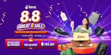 Daraz Launches 8.8 Great 8 Sale with Up to 80% Discounts