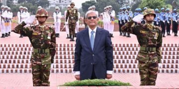 President pays tribute at National Memorial