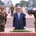 President pays tribute at National Memorial